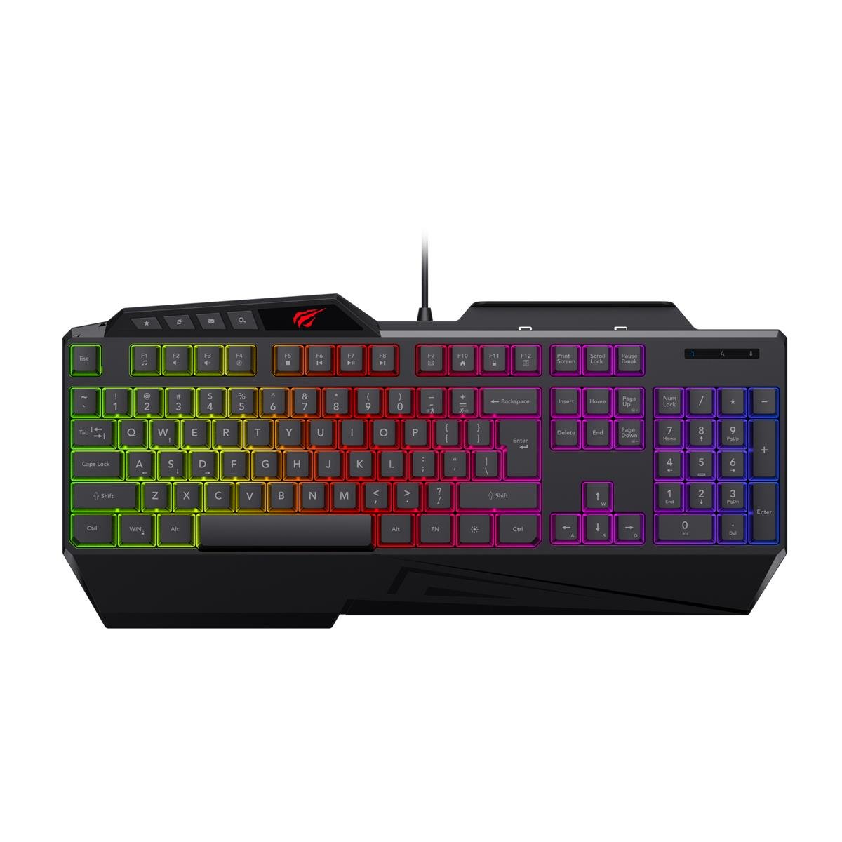 Havit Gamenote KB488L RGB Gaming Klavye - Siyah