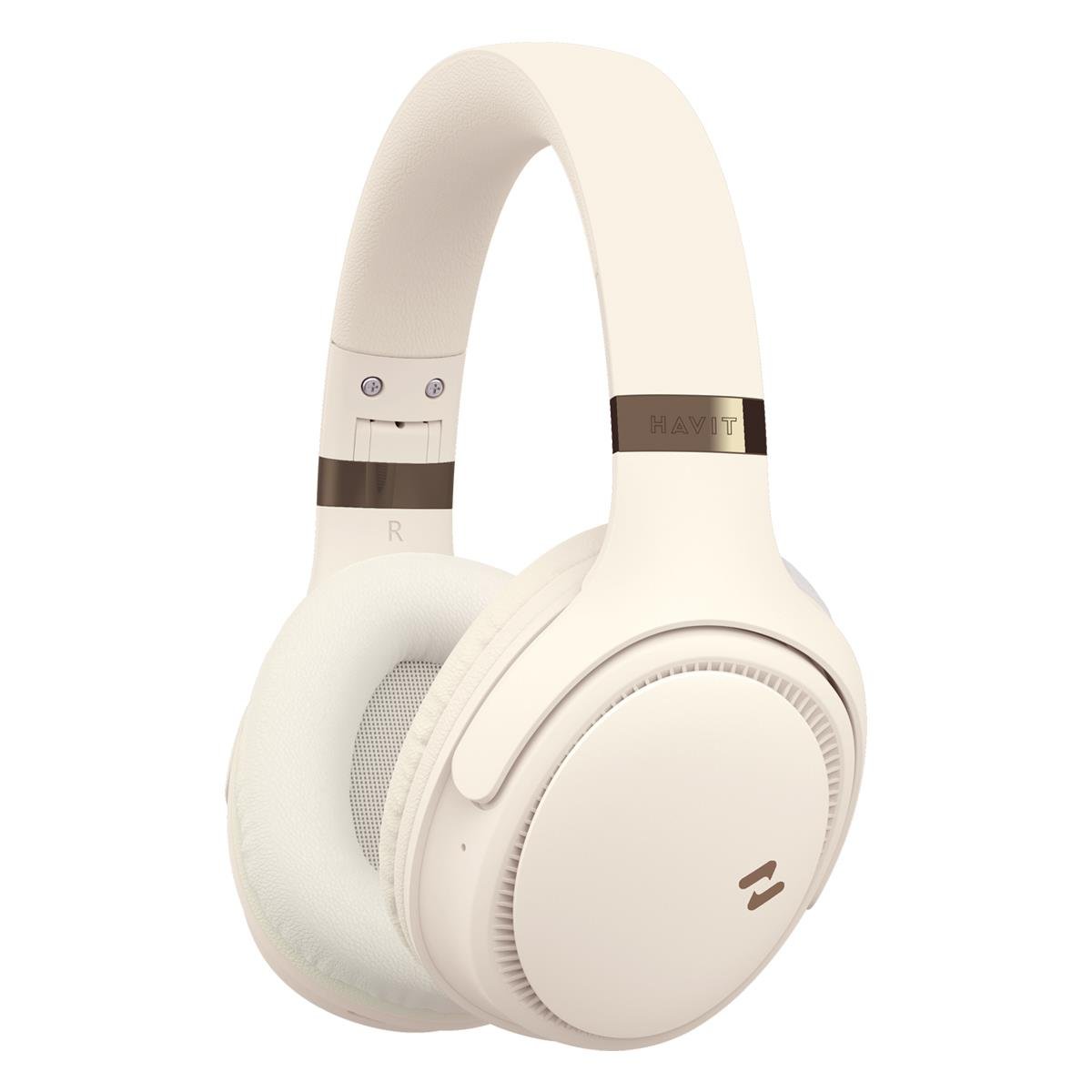 Havit H630BT Katlanabilir Kafa Üstü Mikrofonlu Bluetooth Kulaklık - 36 Saat Kullanım Bluetooth V5.3-Butter