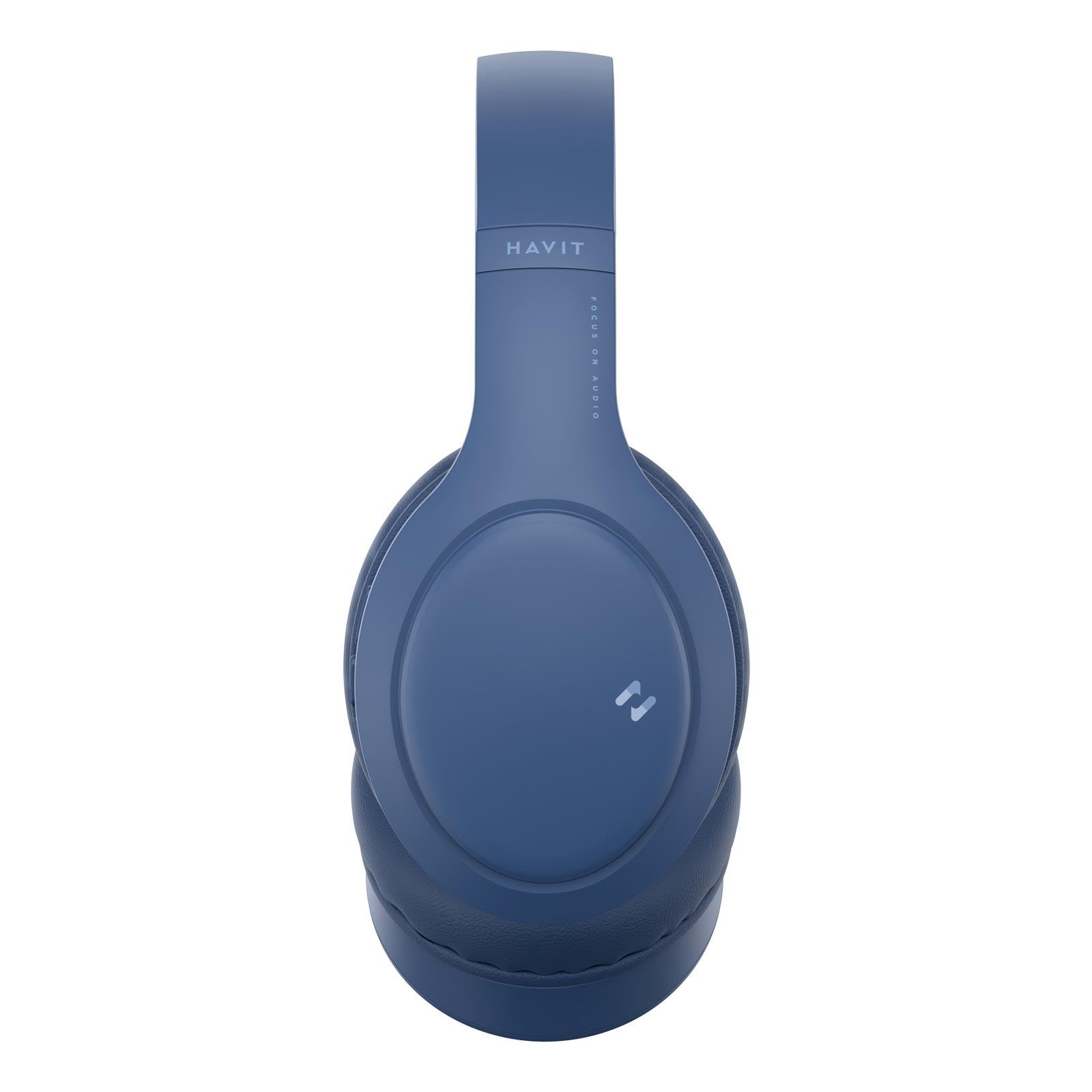 Havit H633BT Bluetooth Kafa Üstü Kulaklık - Mavi