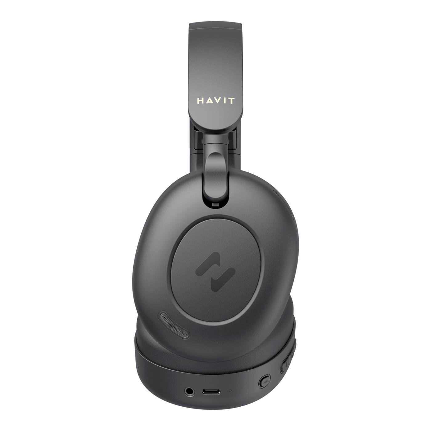 Havit H655bt Hibrit ANC Kablosuz Kulaklık - 76 Saat Batarya, Enc, Anc, Çift Cihaz Desteği, Hi-Res Audio - Siyah