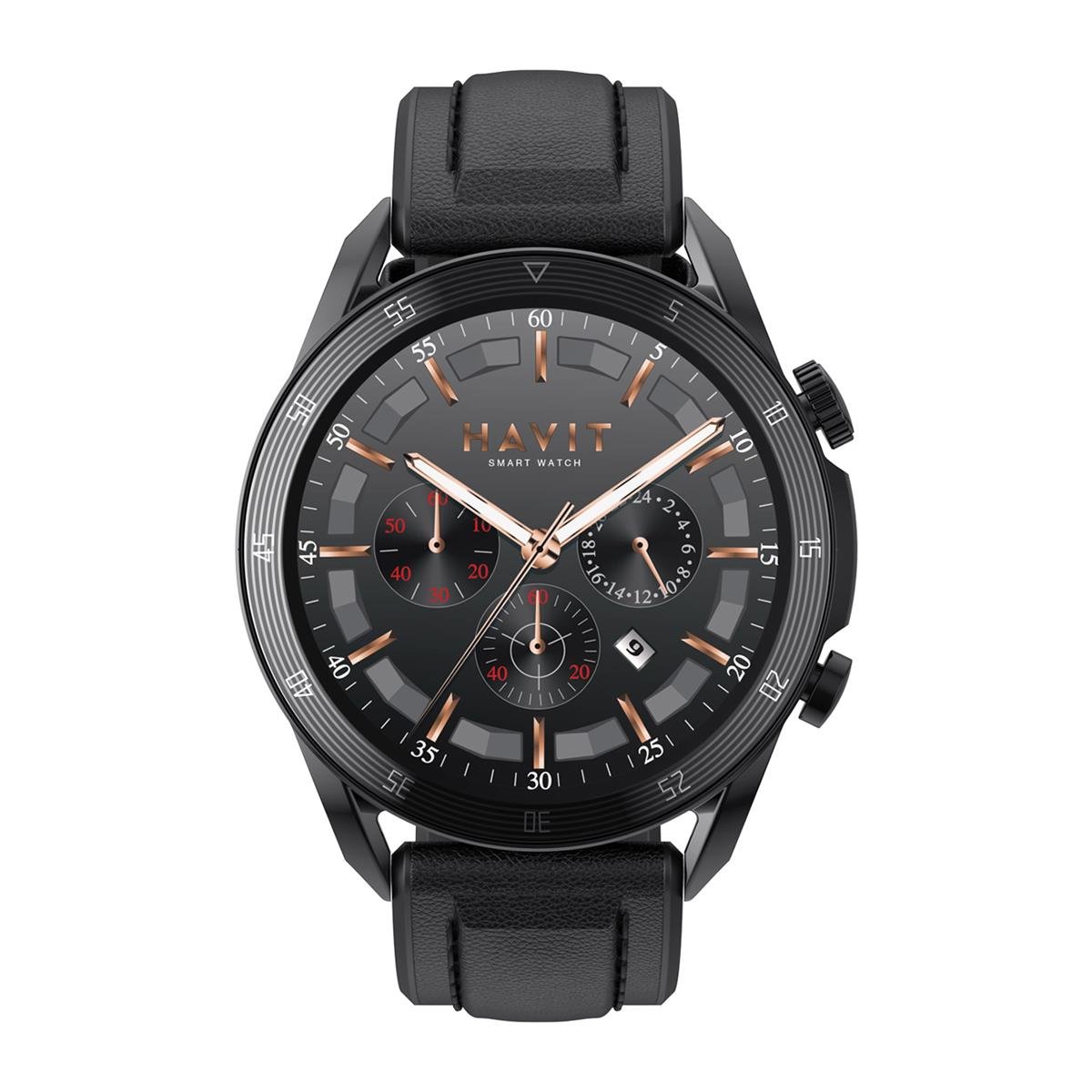 Havit Watch M9030 Pro Amoled Hd 46MM Akıllı Saat - Sesli Telefon Görüşmesi - Siyah
